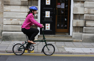 £64 million government funding to encourage more cycling and walking to work