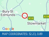 A14 Stowmarket