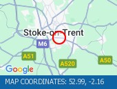 A50 Stoke on Trent